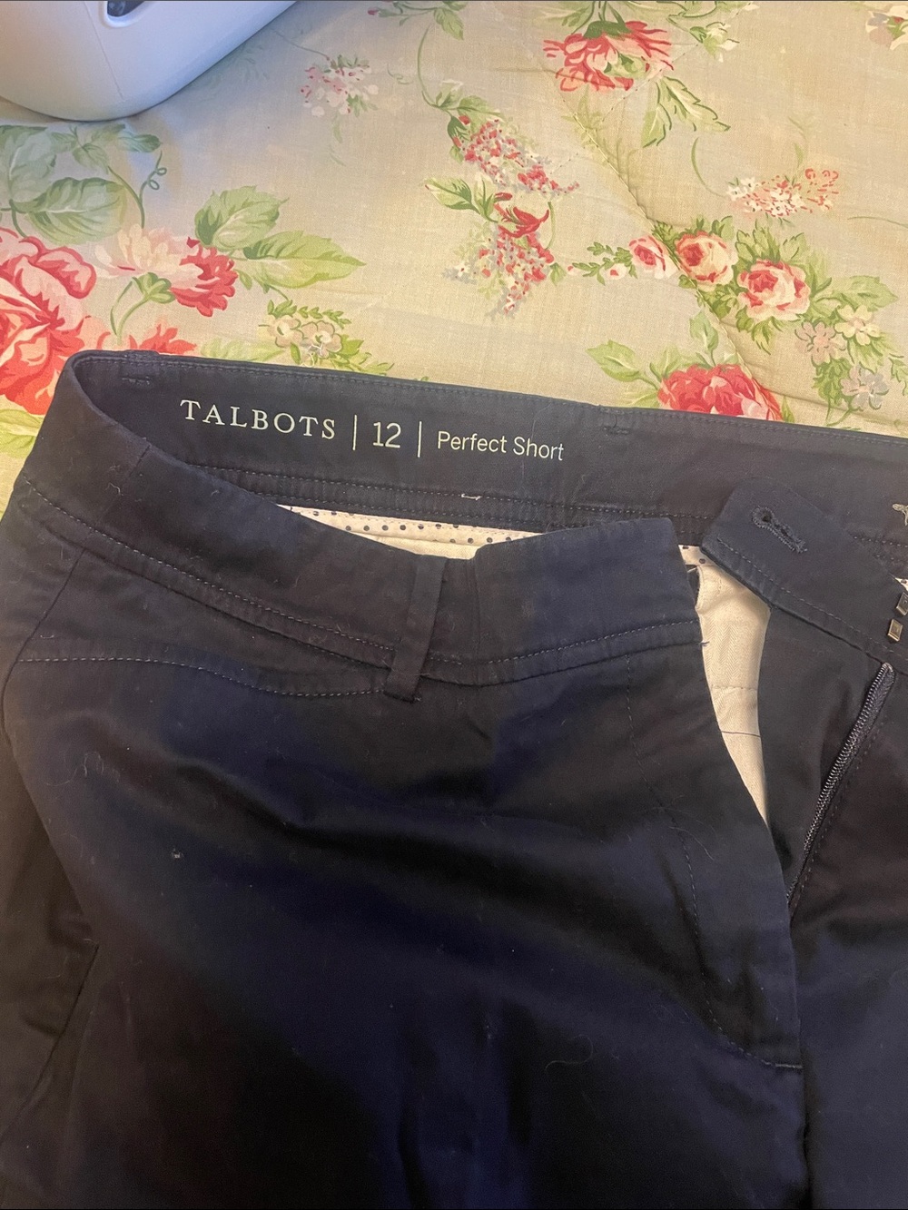 Talbots Navy Perfect Short - Classic Women's Shorts